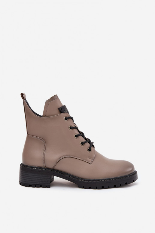 pašiltinti Moteriški aulinukai Klocke Vinceza 58609 pilkos spalvos