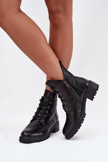 pašiltinti Moteriški aulinukai Klocke Vinceza 58609 juodos spalvos