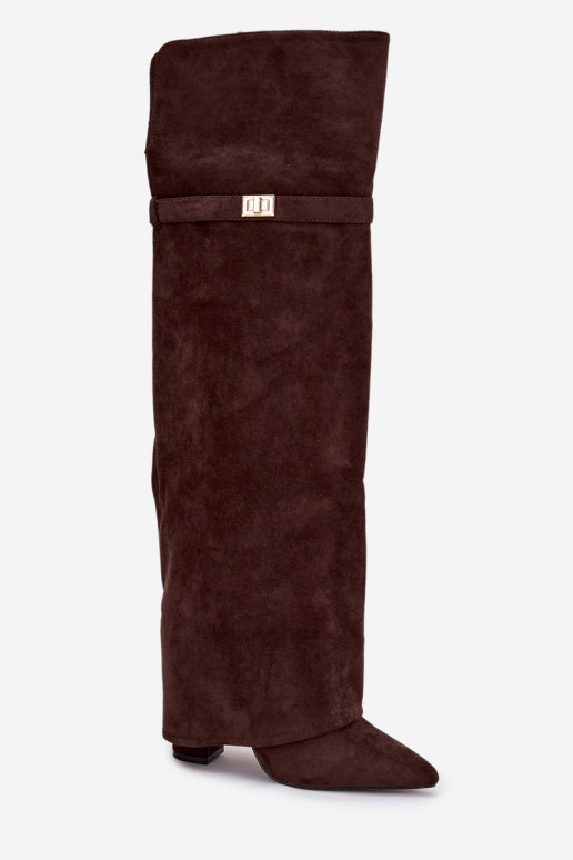 pašiltinti ilgaauliai bataisuINyĮiniętą CholeĮką virš kelių Obcas Słupek CzekoladoĮe Serelle