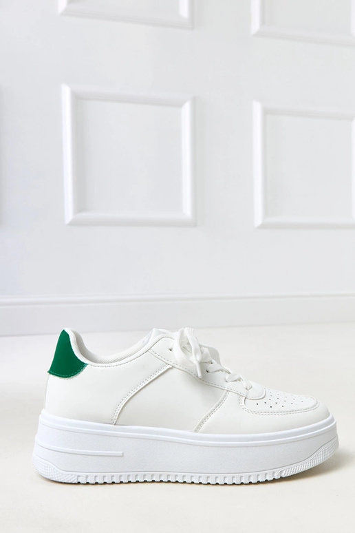 Balti sportiniai bateliai su...