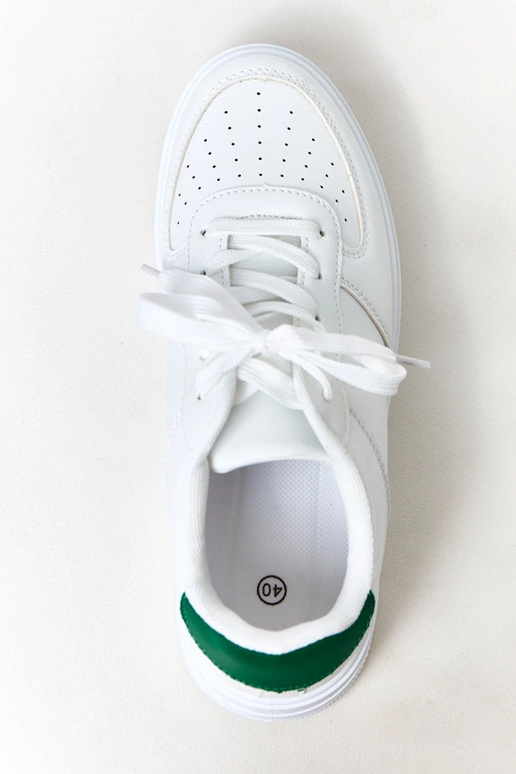 Balti sportiniai bateliai su...