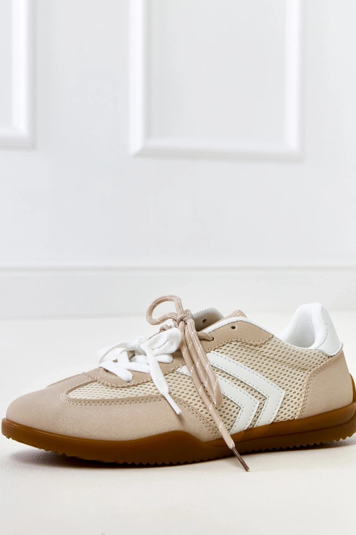 Smėlio spalvos tinklinio audinio...