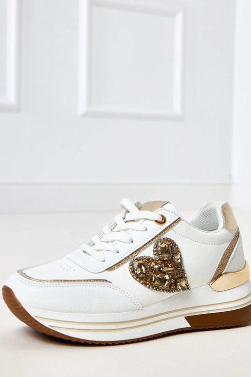 Balti sportiniai bateliai su...