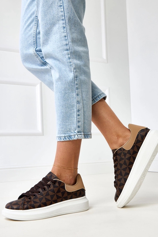 Rudi sportbačiai su platforma ir...