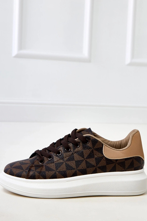 Rudi sportbačiai su platforma ir...