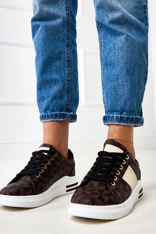 Rudi sportbačiai su platforma ir...