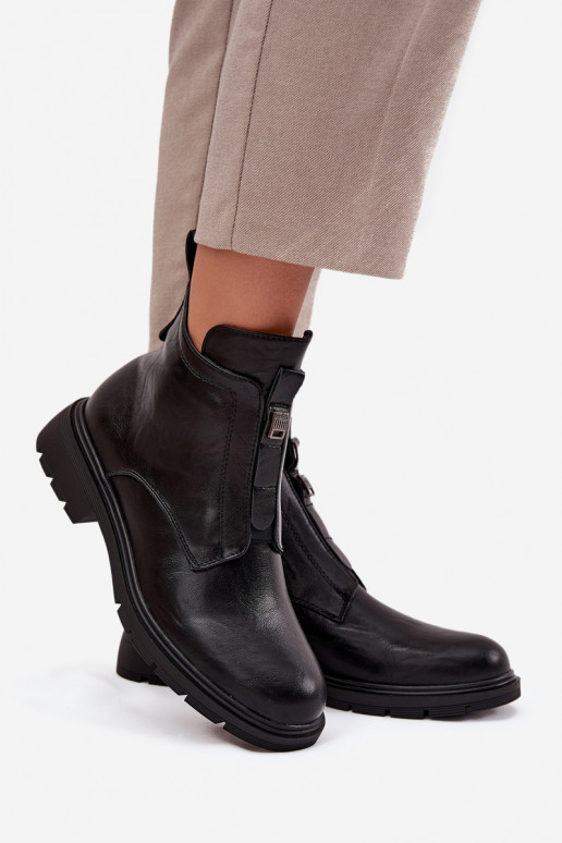 pašiltinti Moteriški aulinukai Į Pilį Su puošniais Detalem juodos spalvos Roselle