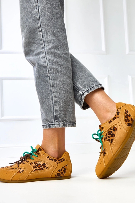 Leopardo rašto sportiniai bateliai su...