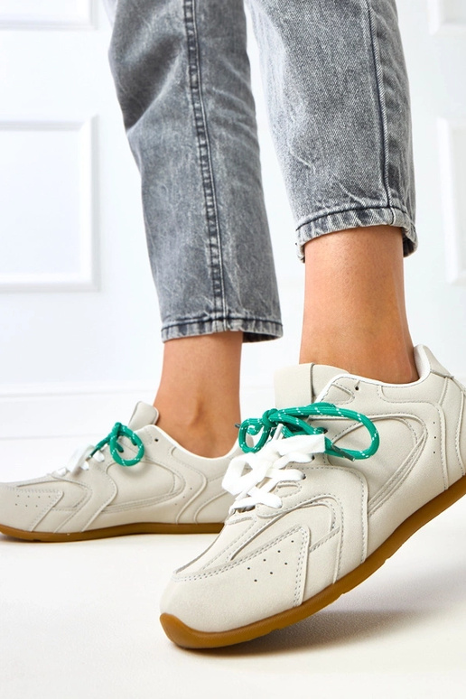 Pilki sportiniai bateliai su dvigubu...