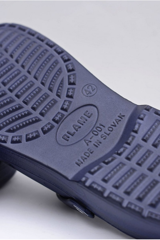 Vyriški Šlepetės basutės Do Ogrodu Basen tamsiai mėlynos spalvos Vyriški Šlepetės basutės Do Ogrodu Basen tamsiai mėlynos spalvos