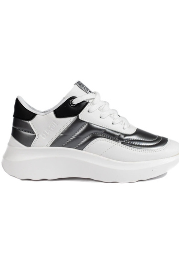 baltos spalvos Sneakers modelio batai BIG STAR II274335 2