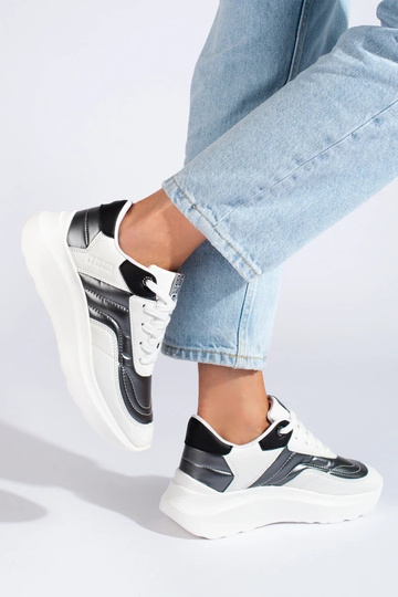 baltos spalvos Sneakers modelio batai BIG STAR II274335