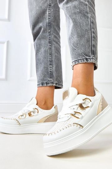 Balti sportbačiai su...