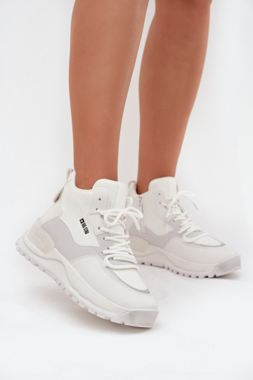 sportiniai bateliai Moteriškas su platforma Big Star SS274510 baltos spalvos 2