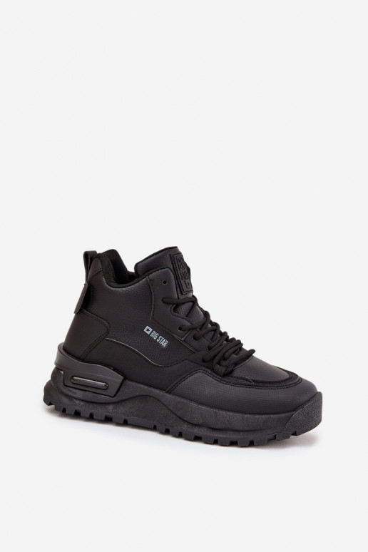 sportiniai bateliai Moteriškas su platforma Big Star SS274509 juodos spalvos