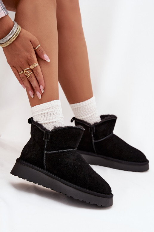 sniego bataisuĮjungtaturalnego iš zomšosu pašiltinti su kailiuku viduje Vinceza 97961 juodos spalvos sniego bataisuĮjungtaturalnego iš zomšosu pašiltinti su kailiuku viduje Vinceza 97961 juodos spalvos