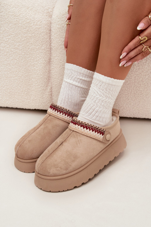 sniego batai Moteriškos žemossuRuchomym Juostelėsem I Haftem su platforma dramblio kaulo spalvos Lyrisse sniego batai Moteriškos žemossuRuchomym Juostelėsem I Haftem su platforma dramblio kaulo spalvos Lyrisse