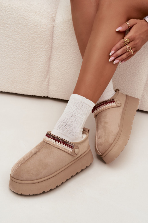 sniego batai Moteriškos žemossuRuchomym Juostelėsem I Haftem su platforma dramblio kaulo spalvos Lyrisse sniego batai Moteriškos žemossuRuchomym Juostelėsem I Haftem su platforma dramblio kaulo spalvos Lyrisse