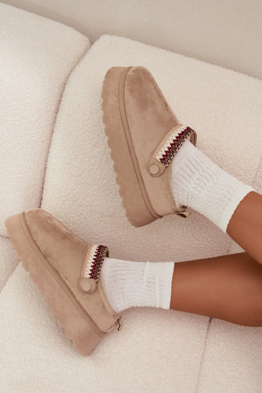 sniego batai Moteriškos žemossuRuchomym Juostelėsem I Haftem su platforma dramblio kaulo spalvos Lyrisse sniego batai Moteriškos žemossuRuchomym Juostelėsem I Haftem su platforma dramblio kaulo spalvos Lyrisse