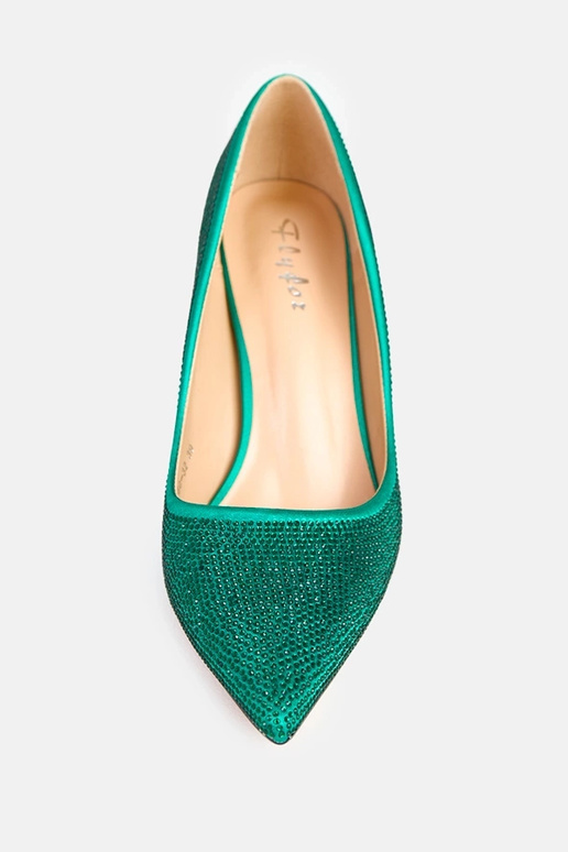 Žali satininiai aukštakulniai... Žali satininiai aukštakulniai...