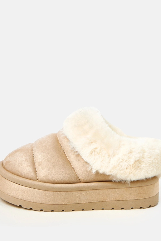 Smėliniai trumpi sniego batai...