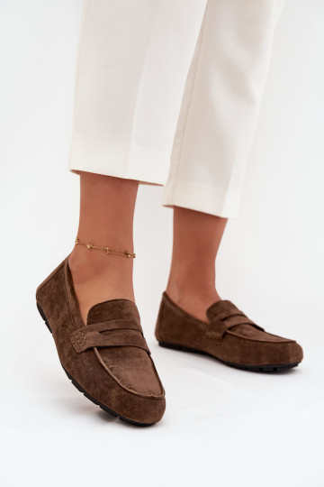 Mokasinai Mokasinai Moteriškas butas chaki spalvos Roseline 2