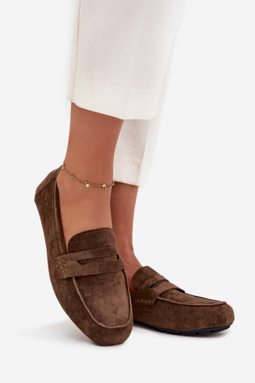 Mokasinai Mokasinai Moteriškas butas chaki spalvos Roseline