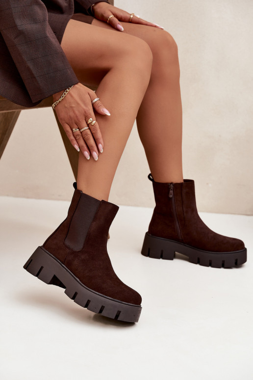 stilingi aulinukai Moteriškas pašiltinti Į Pilį iš eko zomšosoĮe CzekoladoĮe Fivienne