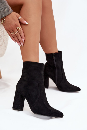 pašiltinti Moteriški aulinukaisuiš eko zomšosu juodos spalvos Pralina