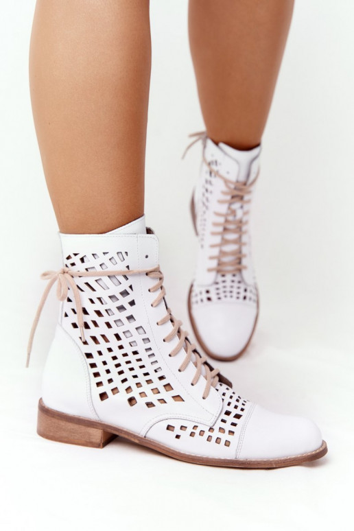 Zazoo 2627 su aužūro elementais Oda Aulinukai baltos spalvos Zazoo 2627 su aužūro elementais Oda Aulinukai baltos spalvos