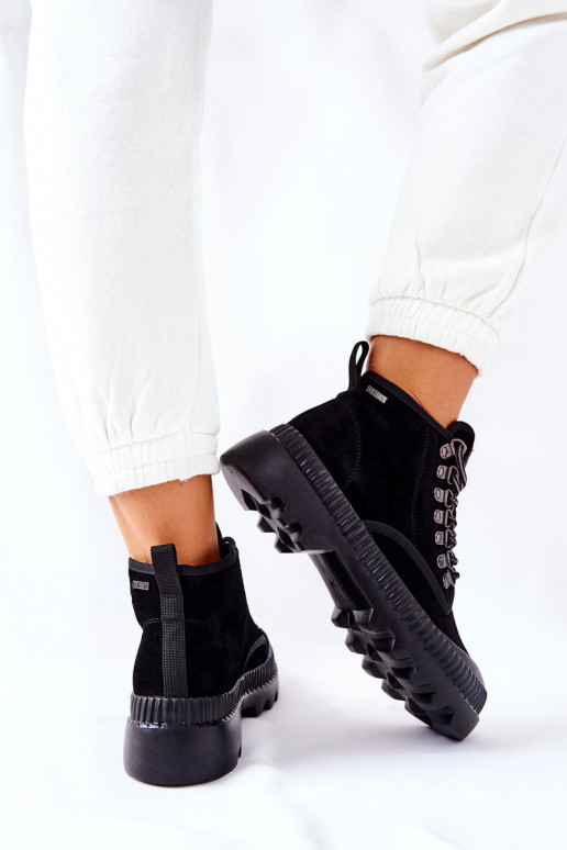 Oda batai Aulinukai Big Star II274363 juodos spalvos Oda batai Aulinukai Big Star II274363 juodos spalvos