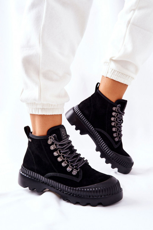 Oda batai Aulinukai Big Star II274363 juodos spalvos Oda batai Aulinukai Big Star II274363 juodos spalvos