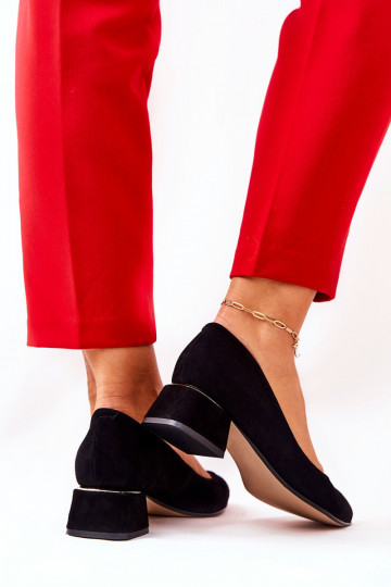 Zomšiniai bateliai LeĮskis 3118 juodos spalvos 2