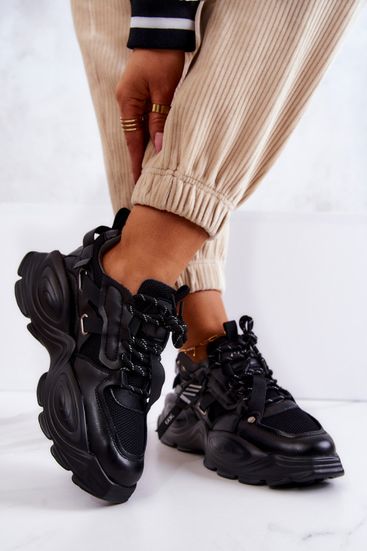 sportiniai bateliai Sneakers modelio batai GOE JJ2N4083 juodos spalvos