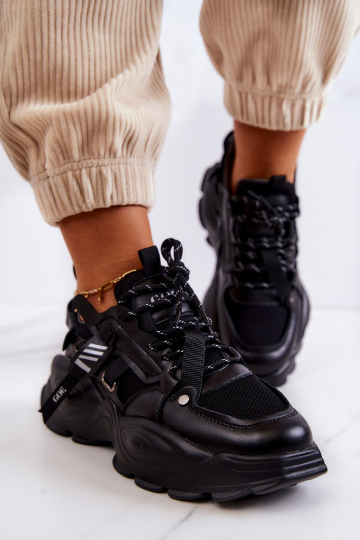 sportiniai bateliai Sneakers modelio batai GOE JJ2N4083 juodos spalvos