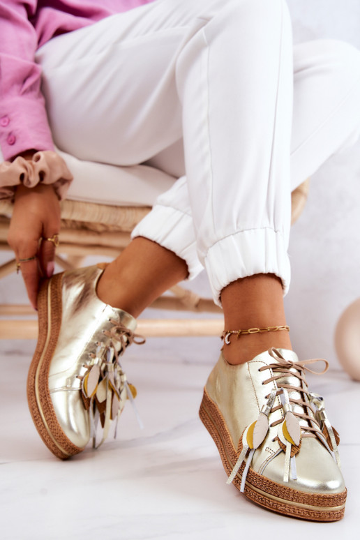 Oda batai Tai turiciejka 04550-25 aukso spalvos