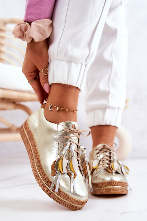 Oda batai Tai turiciejka 04550-25 aukso spalvos