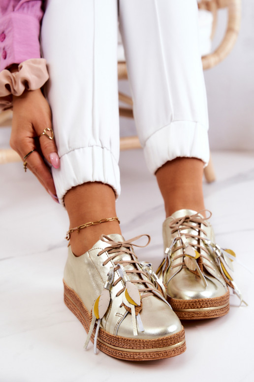 Oda batai Tai turiciejka 04550-25 aukso spalvos