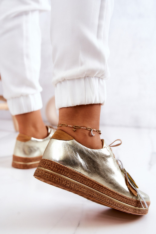 Oda batai Tai turiciejka 04550-25 aukso spalvos