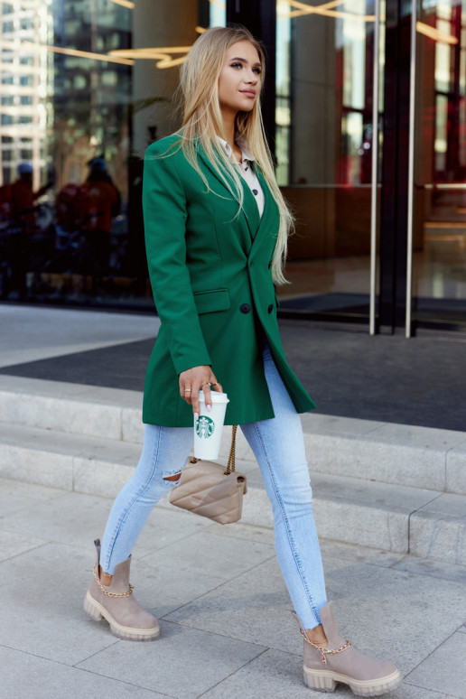 Tai turidingi Zomšiniai batai Cut Out smėlio spalvos Lemar Forget Me