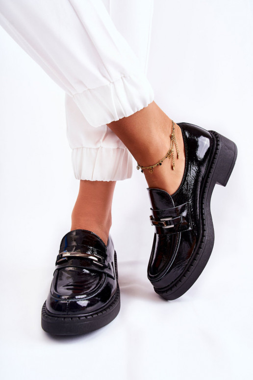 su lako efektu batai Su sidabrine puošyba juodos spalvos Lemar Hestill su lako efektu batai Su sidabrine puošyba juodos spalvos Lemar Hestill