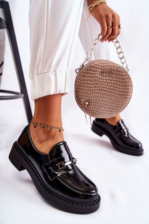 su lako efektu batai Su sidabrine puošyba juodos spalvos Lemar Hestill su lako efektu batai Su sidabrine puošyba juodos spalvos Lemar Hestill