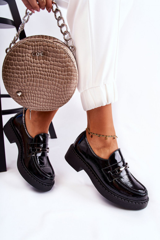 su lako efektu batai Su sidabrine puošyba juodos spalvos Lemar Hestill su lako efektu batai Su sidabrine puošyba juodos spalvos Lemar Hestill