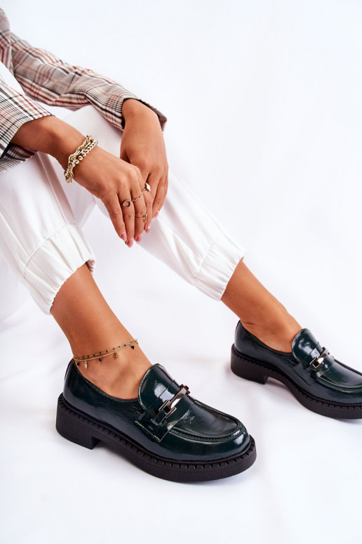 su lako efektu batai Su sidabrine puošyba žalios spalvos Lemar Hestill su lako efektu batai Su sidabrine puošyba žalios spalvos Lemar Hestill