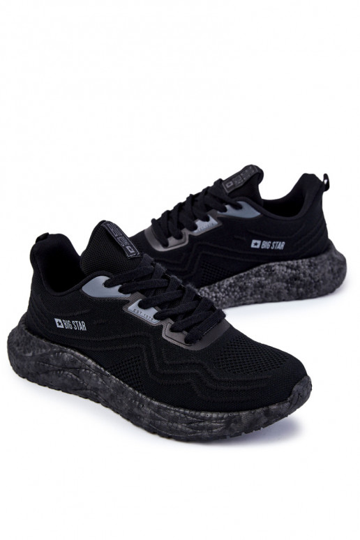 Vyriški sportiniai bateliai Big Star KK174018 juodos spalvos  Vyriški sportiniai bateliai Big Star KK174018 juodos spalvos