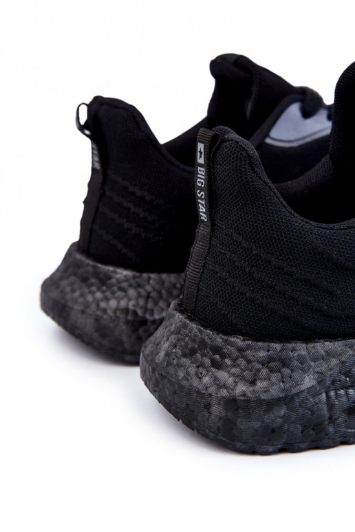 Vyriški sportiniai bateliai Big Star KK174018 juodos spalvos  Vyriški sportiniai bateliai Big Star KK174018 juodos spalvos