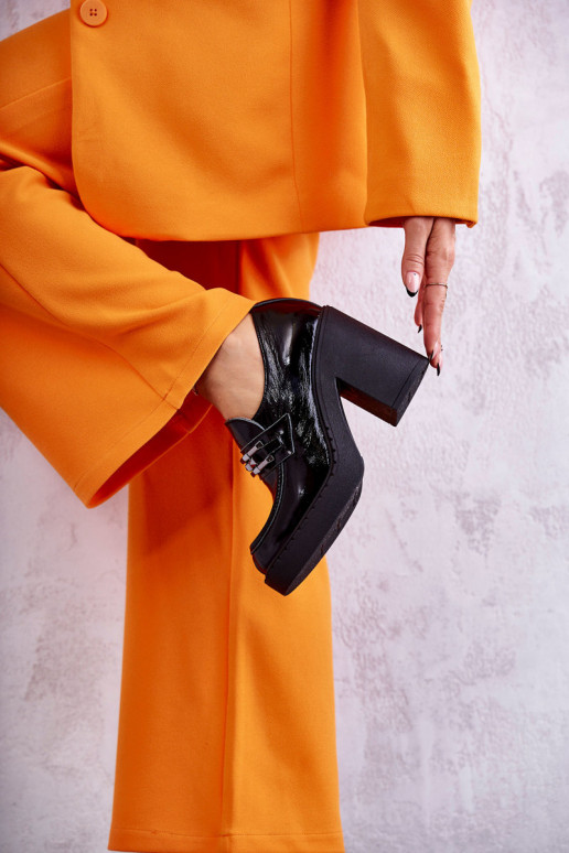 su lako efektu batai Ant didžiulio ašigalio juodos spalvos Lemar Jaime