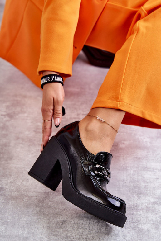 su lako efektu batai Ant didžiulio ašigalio juodos spalvos Lemar Jaime