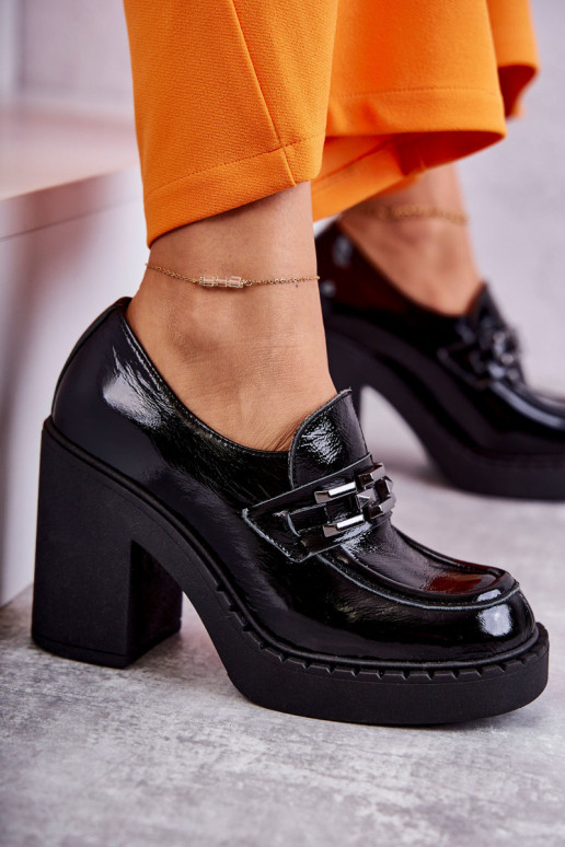 su lako efektu batai Ant didžiulio ašigalio juodos spalvos Lemar Jaime