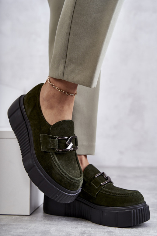 Tai turidingi iš zomšos batai su platforma chaki spalvos Lemar Tai turirsol Tai turidingi iš zomšos batai su platforma chaki spalvos Lemar Tai turirsol